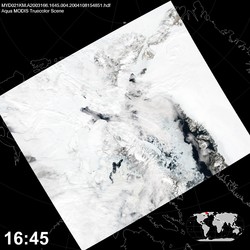 Level 1B Image at: 1645 UTC