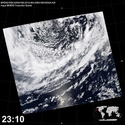 Level 1B Image at: 2310 UTC