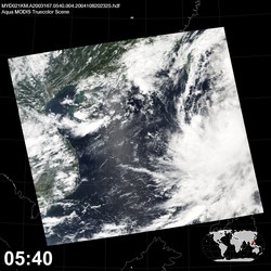 Level 1B Image at: 0540 UTC