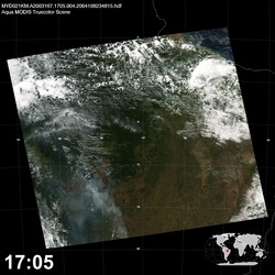 Level 1B Image at: 1705 UTC