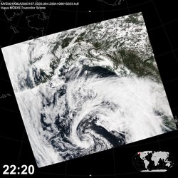 Level 1B Image at: 2220 UTC