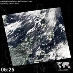 Level 1B Image at: 0525 UTC