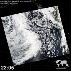 Level 1B Image at: 2205 UTC