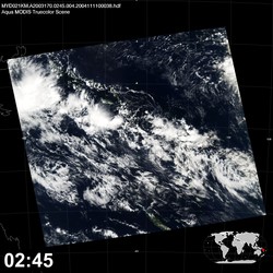 Level 1B Image at: 0245 UTC