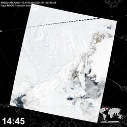 Level 1B Image at: 1445 UTC