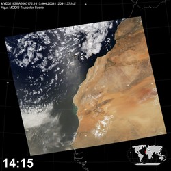 Level 1B Image at: 1415 UTC