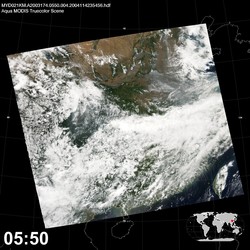 Level 1B Image at: 0550 UTC