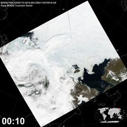 Level 1B Image at: 0010 UTC