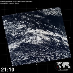 Level 1B Image at: 2110 UTC