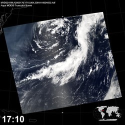 Level 1B Image at: 1710 UTC