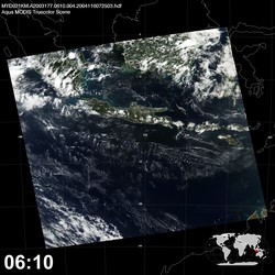 Level 1B Image at: 0610 UTC