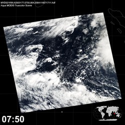 Level 1B Image at: 0750 UTC