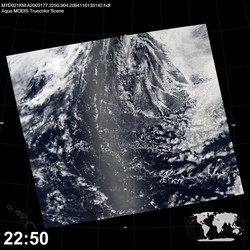 Level 1B Image at: 2250 UTC