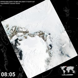 Level 1B Image at: 0805 UTC