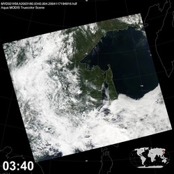 Level 1B Image at: 0340 UTC