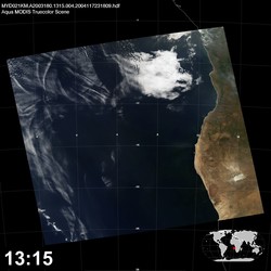 Level 1B Image at: 1315 UTC