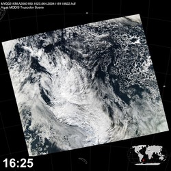 Level 1B Image at: 1625 UTC