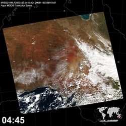 Level 1B Image at: 0445 UTC