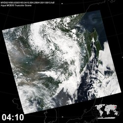 Level 1B Image at: 0410 UTC