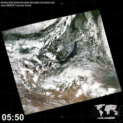 Level 1B Image at: 0550 UTC