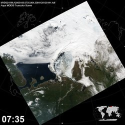 Level 1B Image at: 0735 UTC