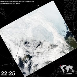 Level 1B Image at: 2225 UTC