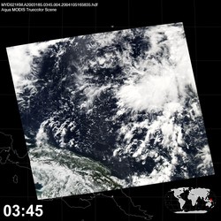 Level 1B Image at: 0345 UTC