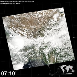 Level 1B Image at: 0710 UTC