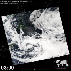 Level 1B Image at: 0300 UTC