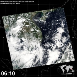 Level 1B Image at: 0610 UTC