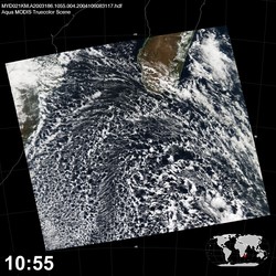 Level 1B Image at: 1055 UTC