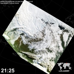 Level 1B Image at: 2125 UTC