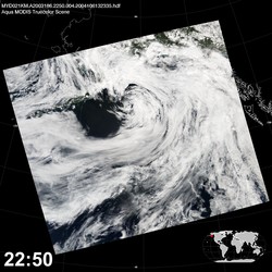 Level 1B Image at: 2250 UTC