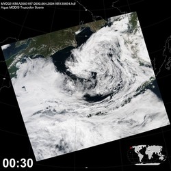 Level 1B Image at: 0030 UTC