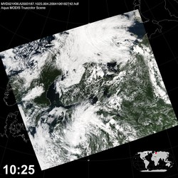 Level 1B Image at: 1025 UTC