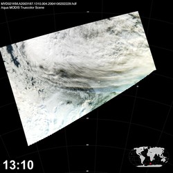 Level 1B Image at: 1310 UTC