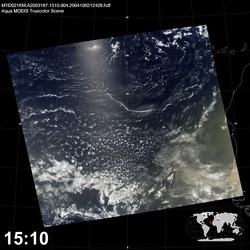 Level 1B Image at: 1510 UTC