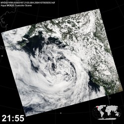 Level 1B Image at: 2155 UTC