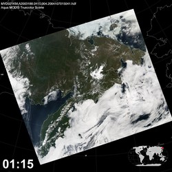 Level 1B Image at: 0115 UTC