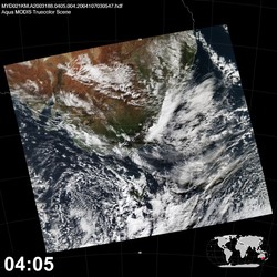 Level 1B Image at: 0405 UTC