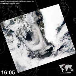 Level 1B Image at: 1605 UTC