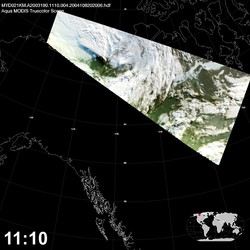 Level 1B Image at: 1110 UTC