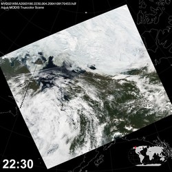 Level 1B Image at: 2230 UTC