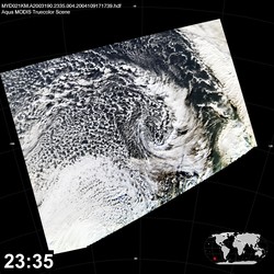 Level 1B Image at: 2335 UTC