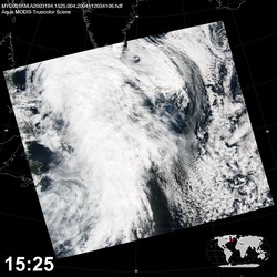 Level 1B Image at: 1525 UTC