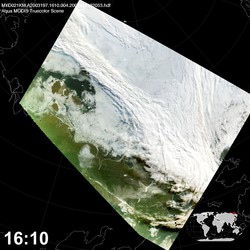 Level 1B Image at: 1610 UTC