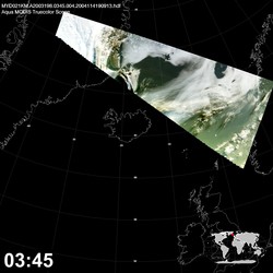 Level 1B Image at: 0345 UTC