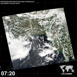 Level 1B Image at: 0720 UTC