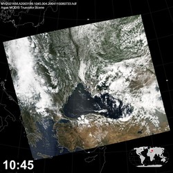 Level 1B Image at: 1045 UTC