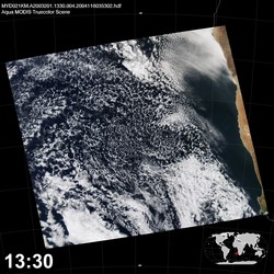 Level 1B Image at: 1330 UTC